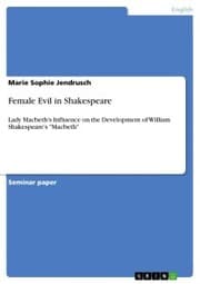 Cover von Female Evil in Shakespeare