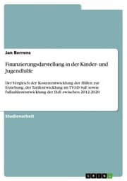 Cover von Finanzierungsdarstellung in der Kinder- und Jugendhilfe