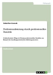 Cover von Professionalisierung durch professionelles Handeln