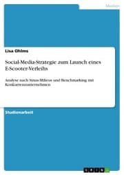 Cover von Social-Media-Strategie zum Launch eines E-Scooter-Verleihs
