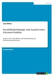 Cover von Social-Media-Strategie zum Launch eines E-Scooter-Verleihs