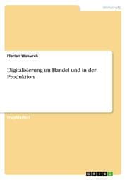 Cover von Digitalisierung im Handel und in der Produktion