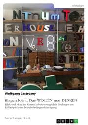 Cover von Klagen lohnt. Das WOLLEN neu DENKEN
