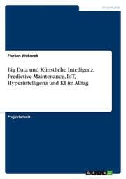 Cover von Big Data und Künstliche Intelligenz. Predictive Maintenance, IoT, Hyperintelligenz und KI im Alltag