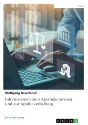 Cover von Informationen zum Apothekenwesen und zur Apothekerhaftung
