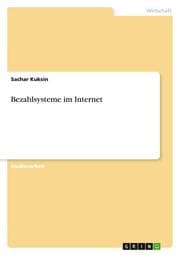 Cover von Bezahlsysteme im Internet