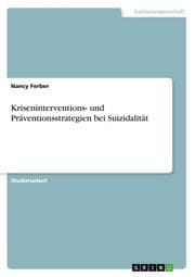 Cover von Kriseninterventions- und Präventionsstrategien bei Suizidalität
