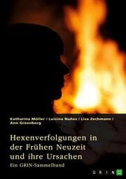 Cover von Hexenverfolgungen in der Frühen Neuzeit und ihre Ursachen. Über den Hexenhammer, die Hexenprozesse von Salem und die Verurteilung von Jeanne d'Arc