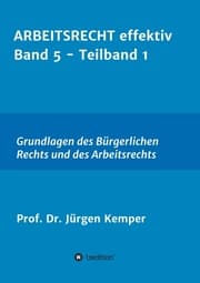Cover von ARBEITSRECHT effektiv Band 5 - Teilband 1
