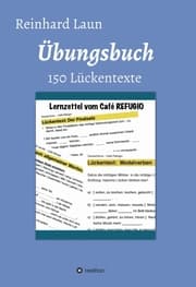 Cover von Übungsbuch - 150 Lückentexte