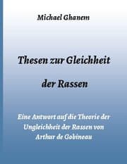 Cover von Thesen zur Gleichheit der Rassen
