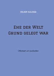 Cover von Ehe der Welt Grund gelegt war