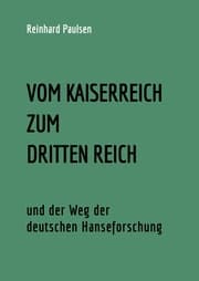 Cover von Vom Kaiserreich zum Dritten Reich