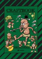 Cover von CRAFTBOOK - 150 SEITEN SPECIAL EDITION - TOLLE MOTIVE - BONUS SPIEL - MONKEY JUMP - RÄTSEL - AMAZONAS REGENWALD
