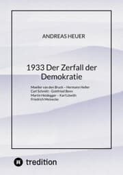 Cover von 1933 Der Zerfall der Demokratie