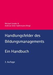 Cover von Handlungsfelder des Bildungsmanagements