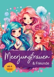 Cover von Malbuch Meerjungfrau & Freunde