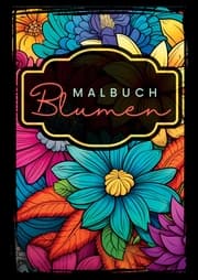 Cover von Malbuch Blumen