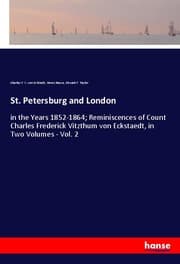 Cover von St. Petersburg and London