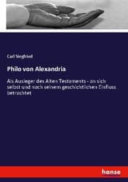 Cover von Philo von Alexandria