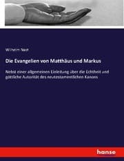 Cover von Die Evangelien von Matthäus und Markus