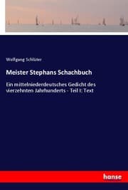 Cover von Meister Stephans Schachbuch