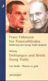 Cover von Vor Feuerschlünden - Erfahrung mit Georg Trakls Gedicht