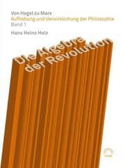 Cover von Die Algebra der Revolution - Von Hegel zu Marx