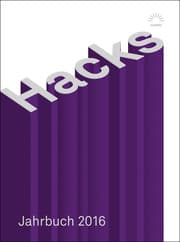 Cover von Hacks Jahrbuch 2016