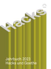 Cover von Hacks Jahrbuch 2023