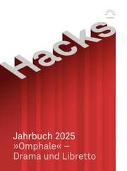 Cover von Hacks Jahrbuch 2025