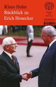 Cover von Rückblick zu Erich Honecker