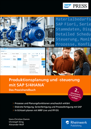 Cover von Produktionsplanung und -steuerung mit SAP S/4HANA