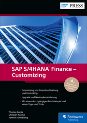 Cover von SAP S/4HANA Finance - Customizing