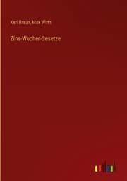 Cover von Zins-Wucher-Gesetze