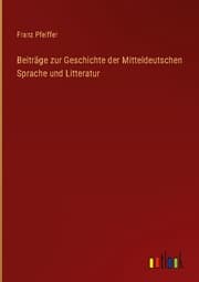Cover von Beiträge zur Geschichte der Mitteldeutschen Sprache und Litteratur