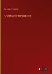 Cover von Grundriss der Homöopathie