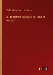 Cover von Des Landgrafen Ludwig's des Frommen Kreuzfahrt