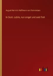 Cover von In Dulci Jubilo, nun singet und seid froh