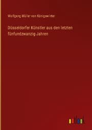 Cover von Düsseldorfer Künstler aus den letzten fünfundzwanzig Jahren