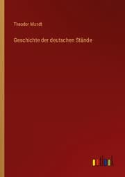 Cover von Geschichte der deutschen Stände