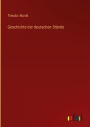 Cover von Geschichte der deutschen Stände