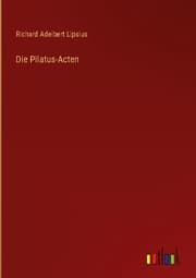 Cover von Die Pilatus-Acten