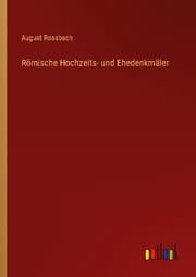 Cover von Römische Hochzeits- und Ehedenkmäler