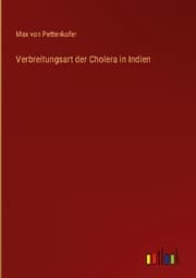 Cover von Verbreitungsart der Cholera in Indien
