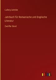 Cover von Jahrbuch für Romanische und Englische Literatur