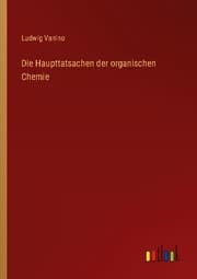 Cover von Die Haupttatsachen der organischen Chemie