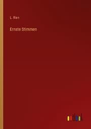 Cover von Ernste Stimmen