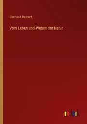 Cover von Vom Leben und Weben der Natur