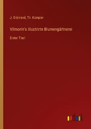 Cover von Vilmorin's illustrirte Blumengärtnerei